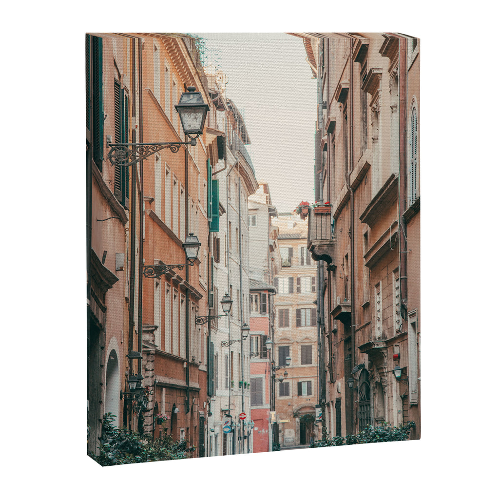 Roman Street - Rome Italy Travel Photography Canvas Print Gallery Image 6