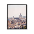 Roman Sunrise - Rome Italy Travel Photography Framed Canvas Print Gallery Image 6