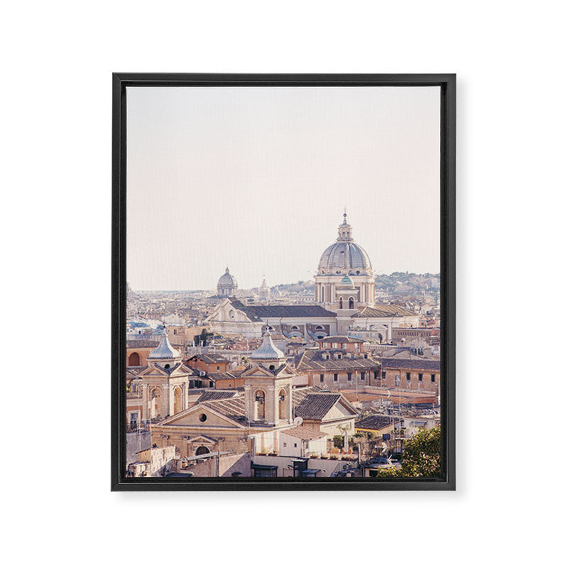 Roman Sunrise - Rome Italy Travel Photography Framed Canvas Print Gallery Image 6