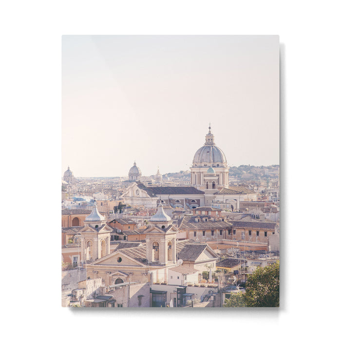 Roman Sunrise - Rome Italy Travel Photography Metal Print Gallery Image 1