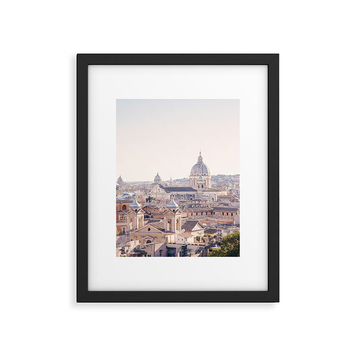 Roman Sunrise - Rome Italy Travel Photography Framed Art Print Gallery Image 1