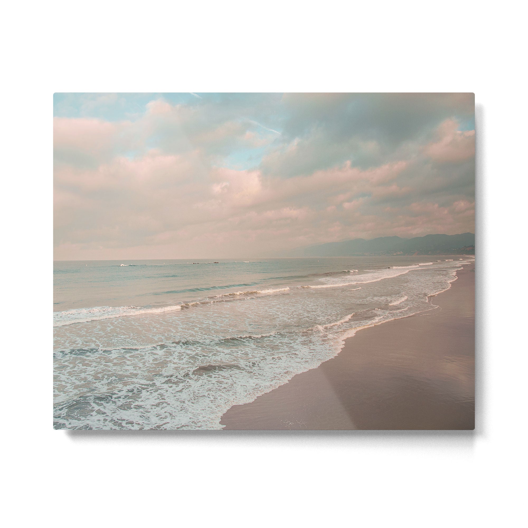 Santa Monica Beach - Coastal Landscape Photography, California Metal Print Gallery Image 4