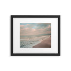 Santa Monica Beach - Coastal Landscape Photography, California Framed Art Print Gallery Image 5