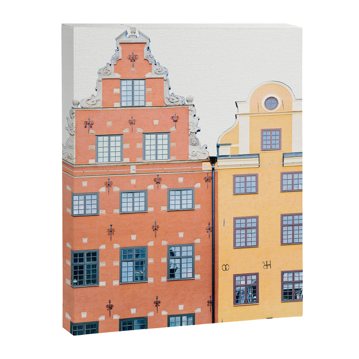 Scandinavian Color - Stockholm Sweden Travel Photography Canvas Print Gallery Image 1