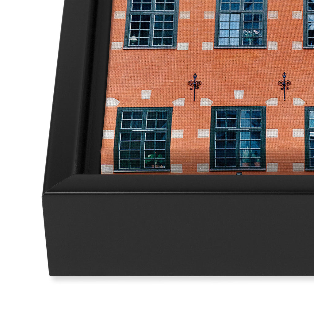 Scandinavian Color - Stockholm Sweden Travel Photography Framed Canvas Print Gallery Image 3