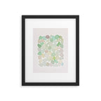 Sea Glass Collection - Soft Pastels Framed Art Print Gallery Image 5