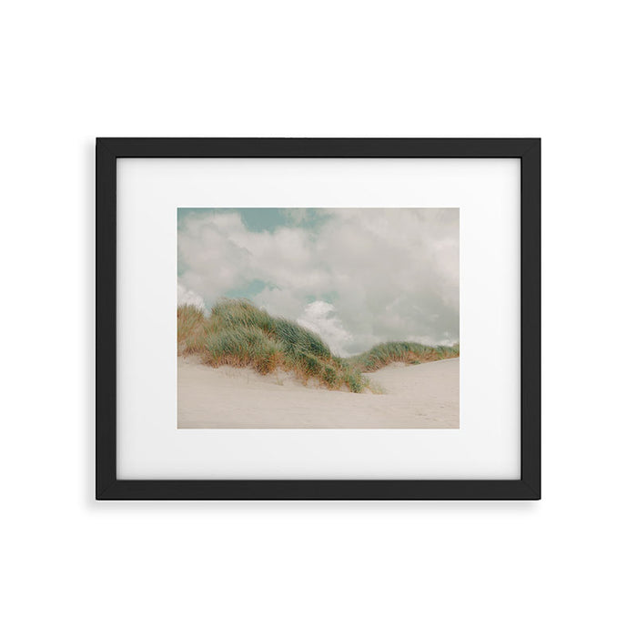 Sea Grass - California Beach Dunes, Landscape Photography Framed Art Print Gallery Image 1