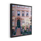 Spring in Greenwich Village - New York City Photography Framed Canvas Print Gallery Image 2