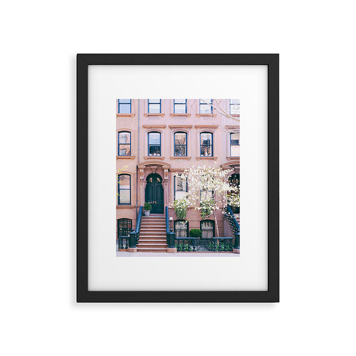 Spring in Greenwich Village - New York City Photography Framed Art Print Gallery Image 1