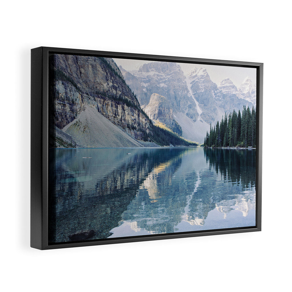 Alpine Sunrise Framed Canvas Print Gallery Image 2