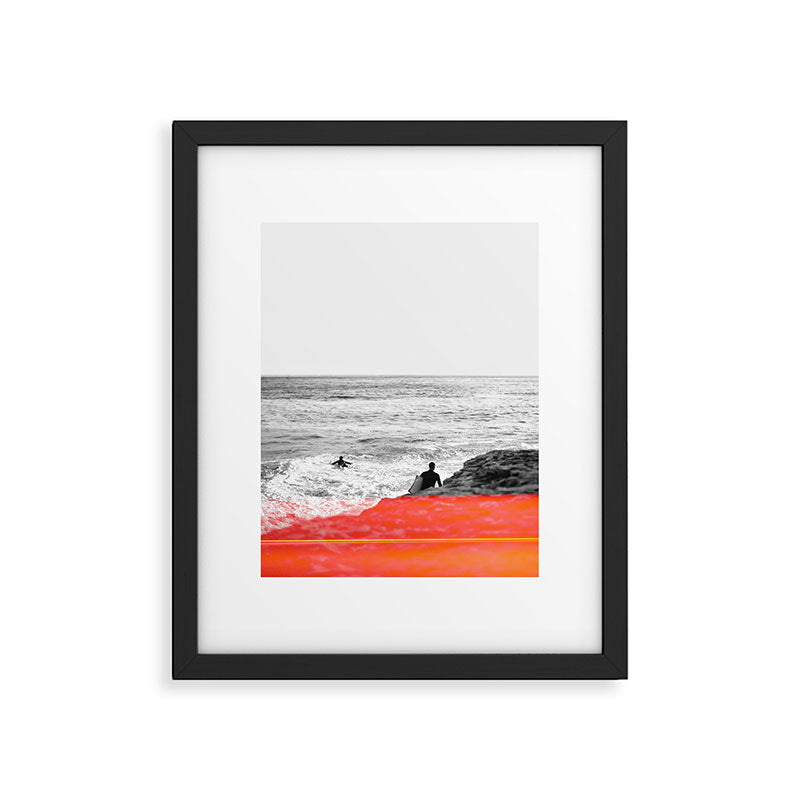 Surf Flare Framed Art Print Gallery Image 4