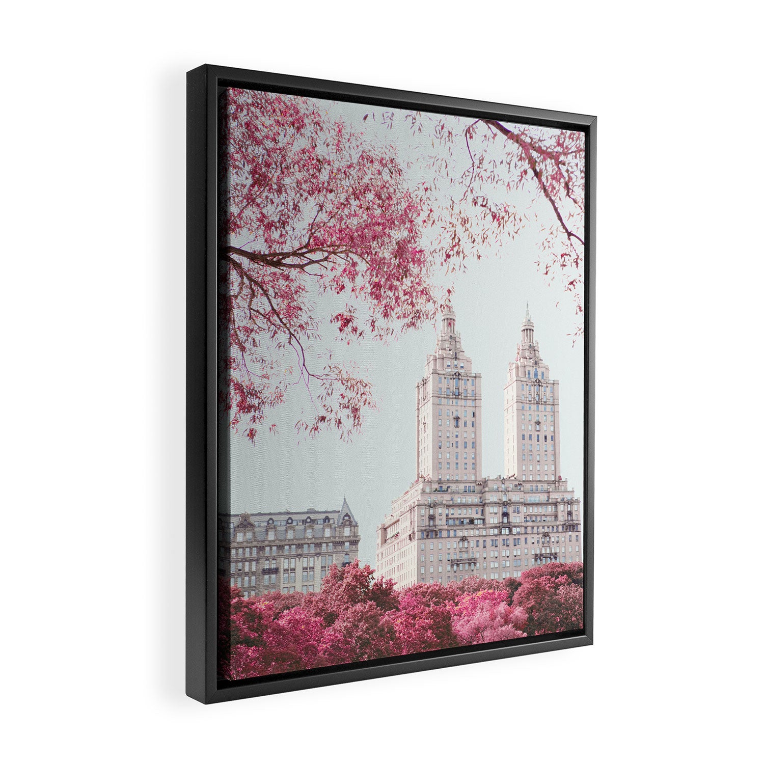 New York City Infrared Framed Canvas Print Gallery Image 2