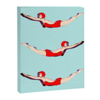 Swimmer Girls Canvas Print Gallery Image 8