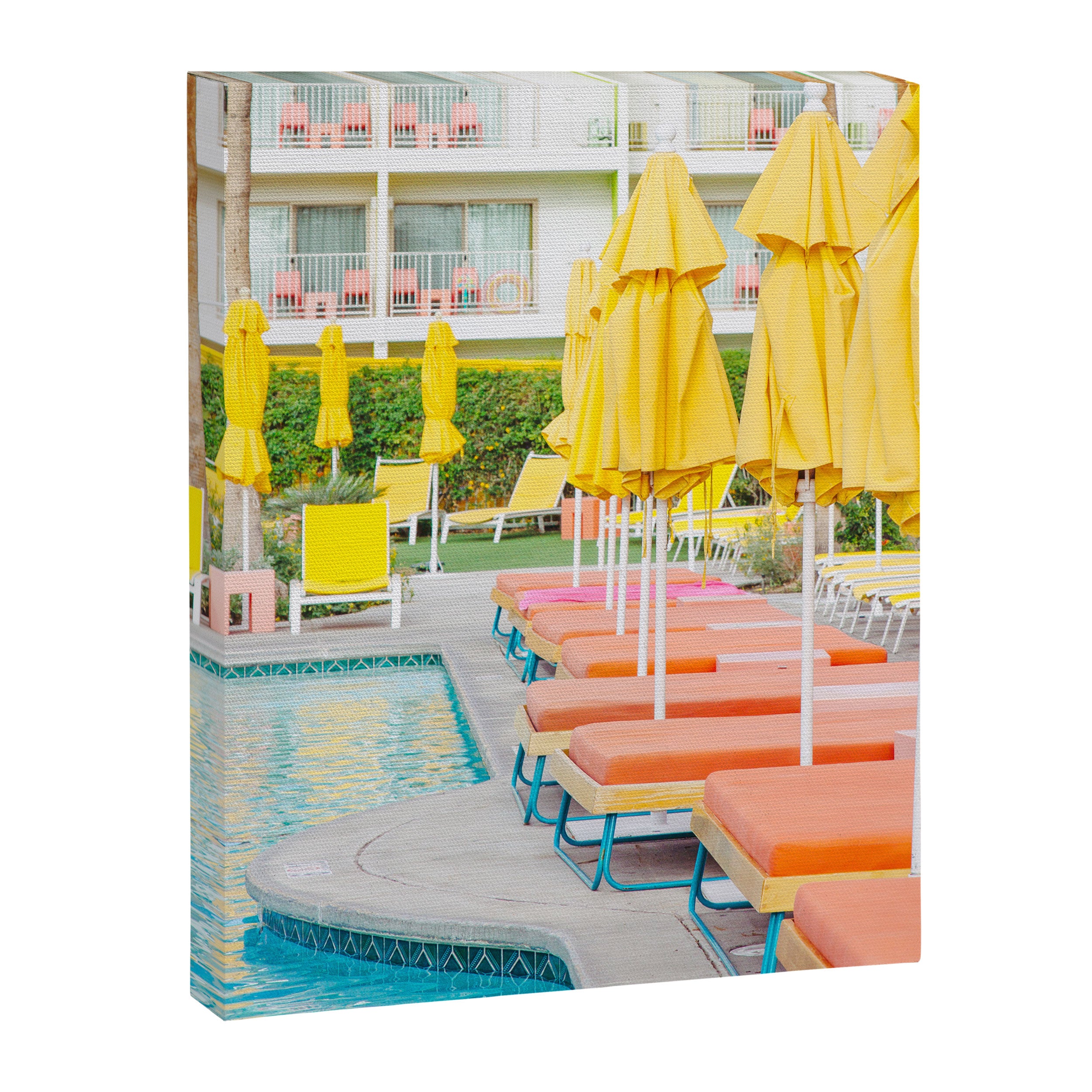 Swimming in Palm Springs - Travel Photography Canvas Print Gallery Image 8