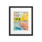 Swimming in Palm Springs - Travel Photography Framed Art Print Gallery Image 6