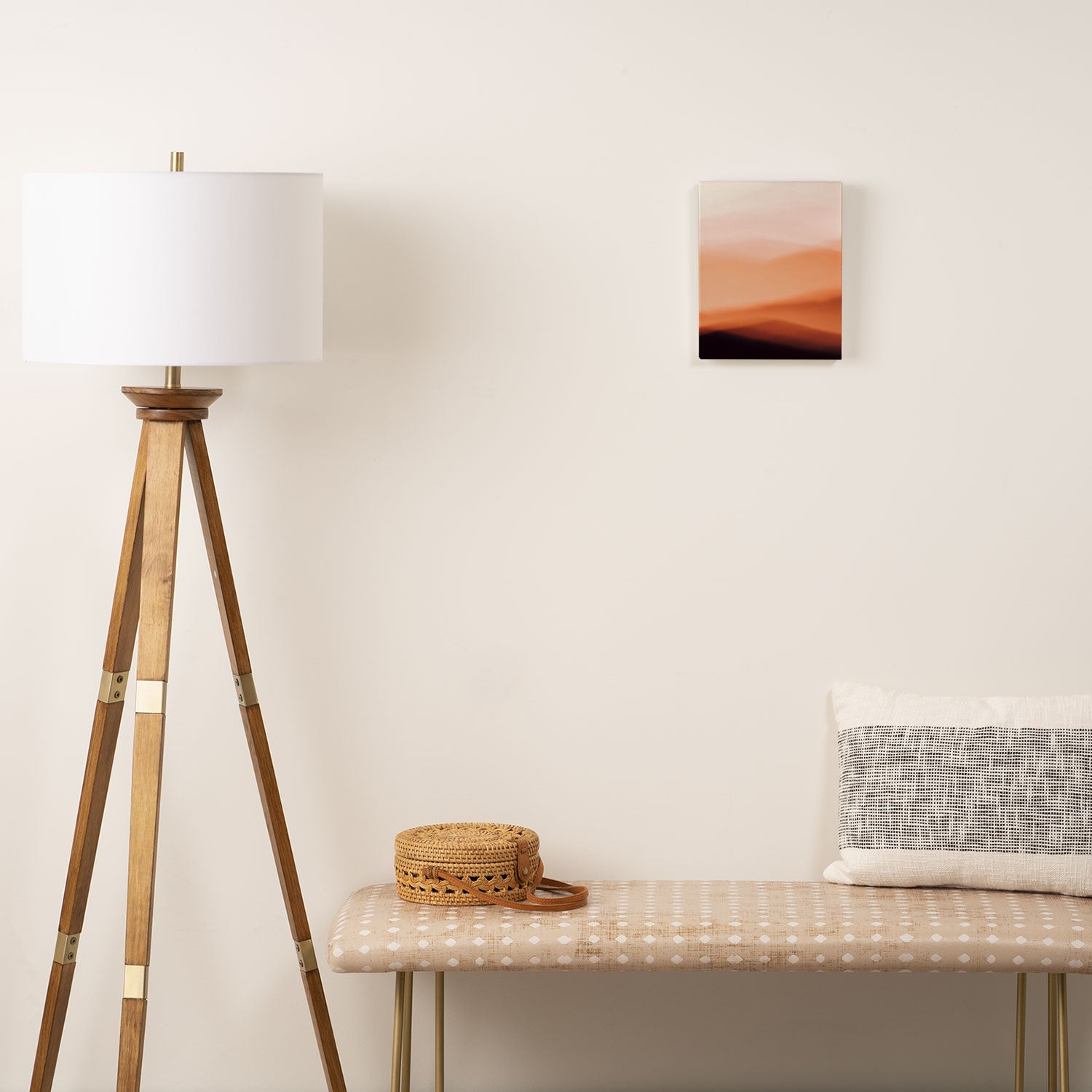 Terracotta Mountains Canvas Print Gallery Image 2
