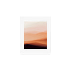 Terracotta Mountains Art Print Gallery Image 1