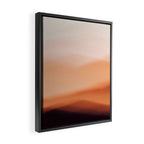Terracotta Mountains Framed Canvas Print Gallery Image 2