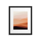 Terracotta Mountains Framed Art Print Gallery Image 5
