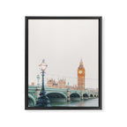 Thames Sunrise - London England Travel Photography Framed Canvas Print Gallery Image 6