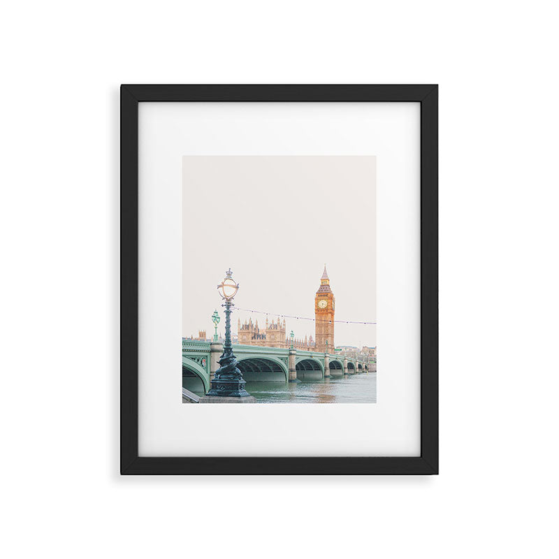 Thames Sunrise - London England Travel Photography Framed Art Print Gallery Image 5