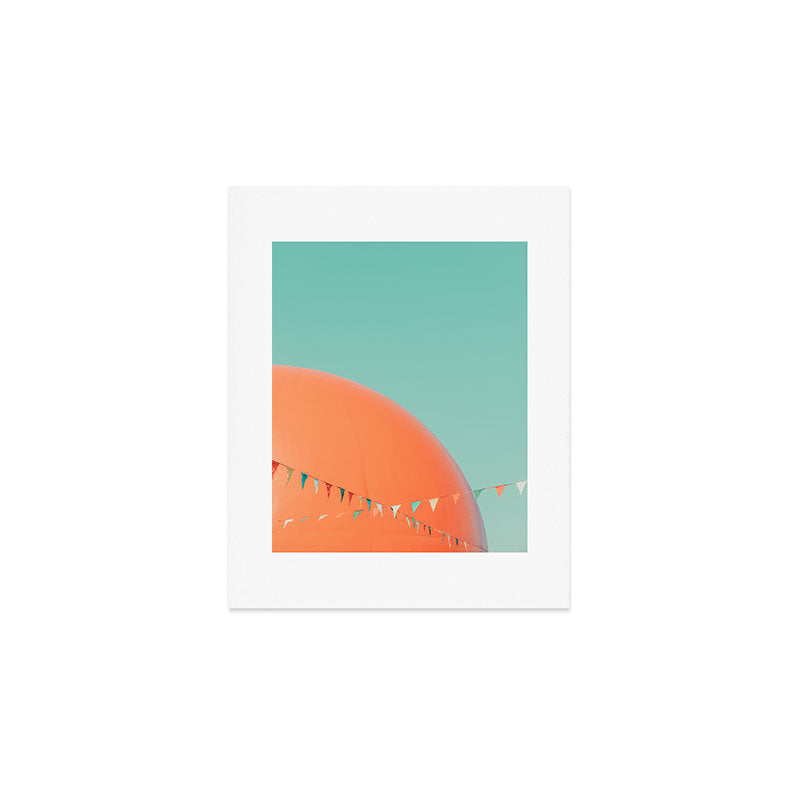 The Big Orange - Retro Diner Photography, Midcentury Modern Art Print Gallery Image 1