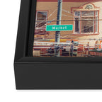 The Castro - San Francisco Photography Framed Canvas Print Gallery Image 3