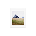 The Little Black Church - Iceland Landscape Photography Art Print Gallery Image 1