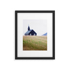 The Little Black Church - Iceland Landscape Photography Framed Art Print Gallery Image 6