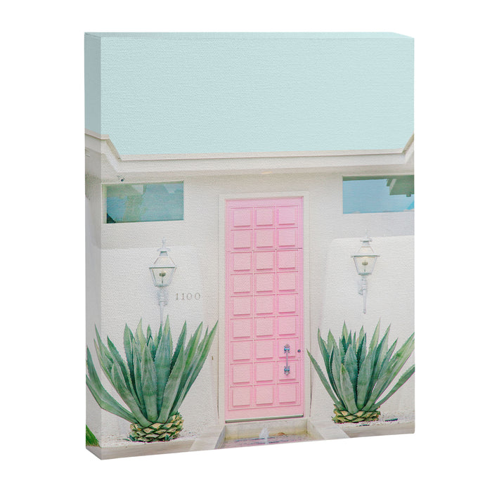 The Pink Door, Palm Springs, California Canvas Print Gallery Image 1