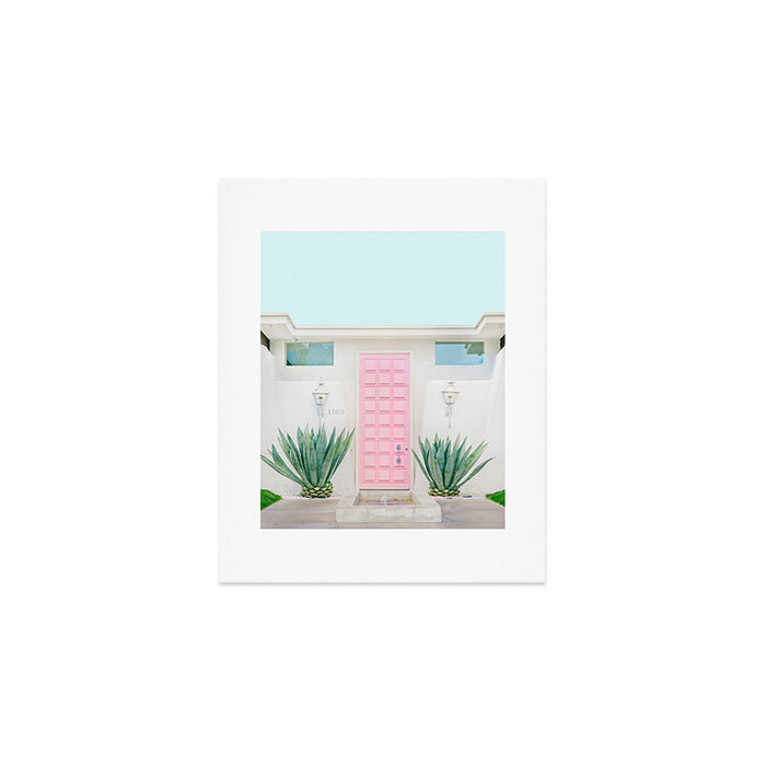 The Pink Door, Palm Springs, California Art Print Gallery Image 1