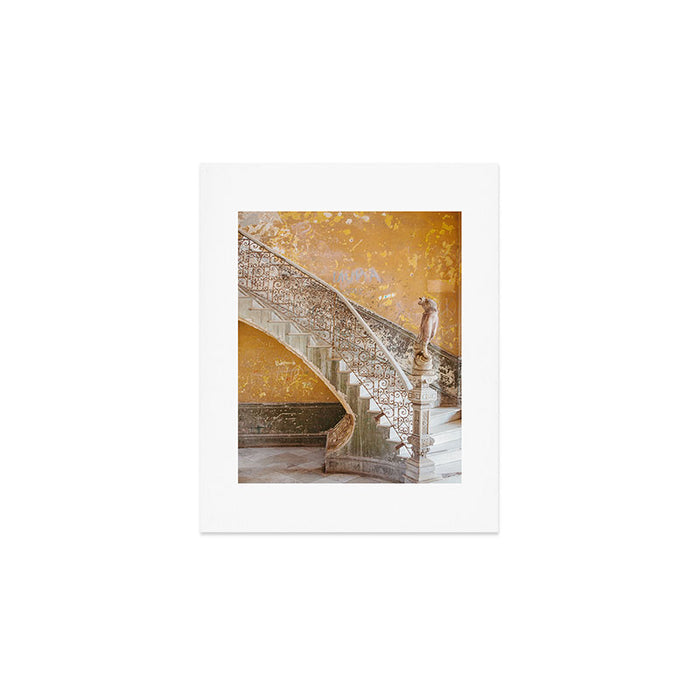 The Staircase - Havana Cuba Architecture, Travel Photography Art Print Gallery Image 1
