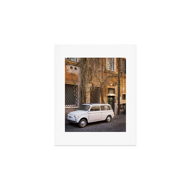 Trastevere Street - Travel Photography, Rome Italy Art Print Gallery Image 1
