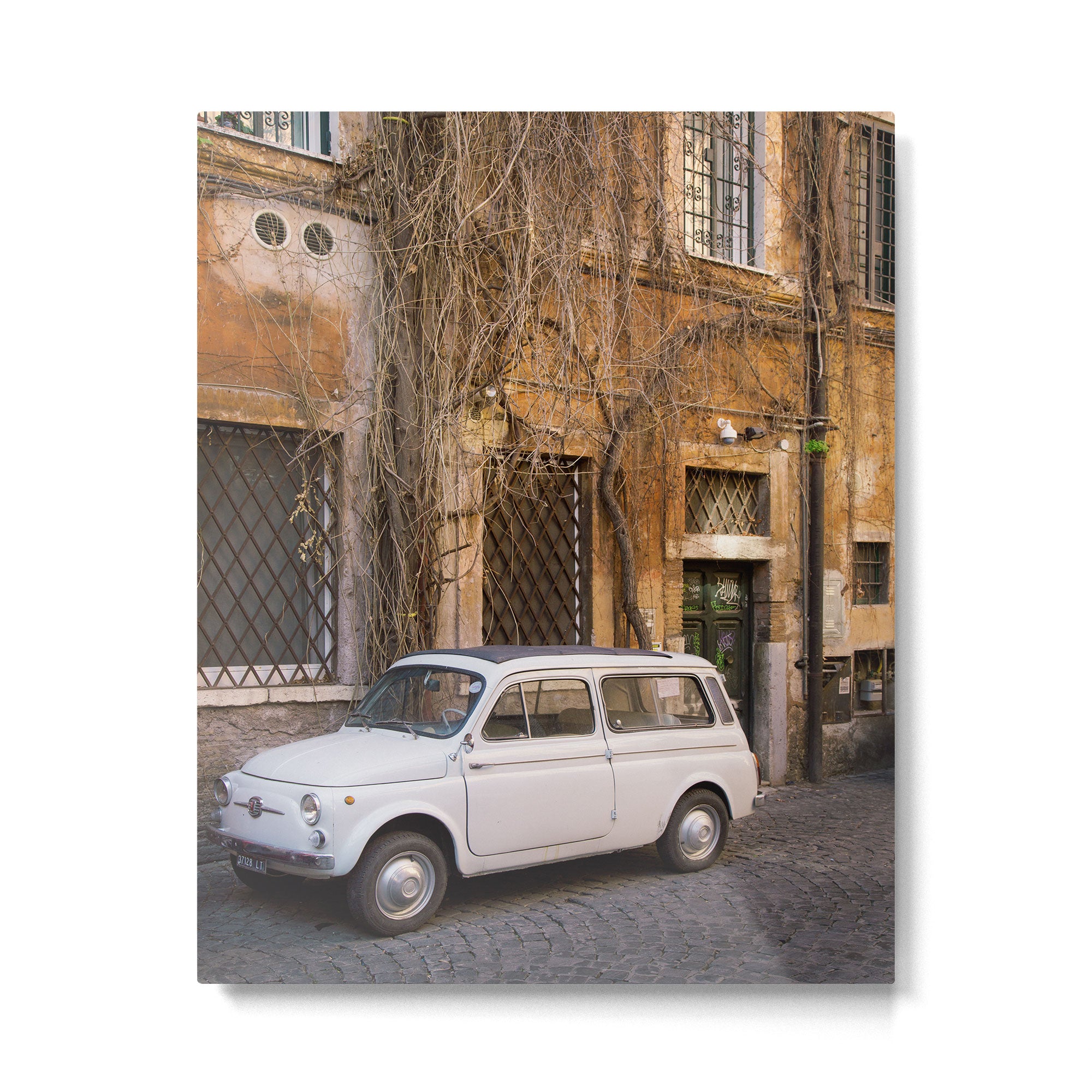 Trastevere Street - Travel Photography, Rome Italy Metal Print Gallery Image 4