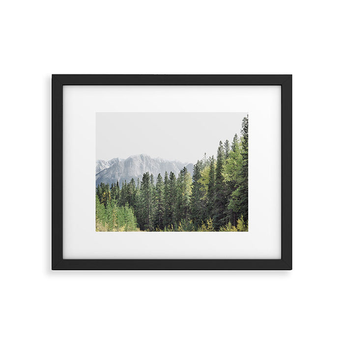 Treeline - Nature and Landscape Photography Framed Art Print Gallery Image 1