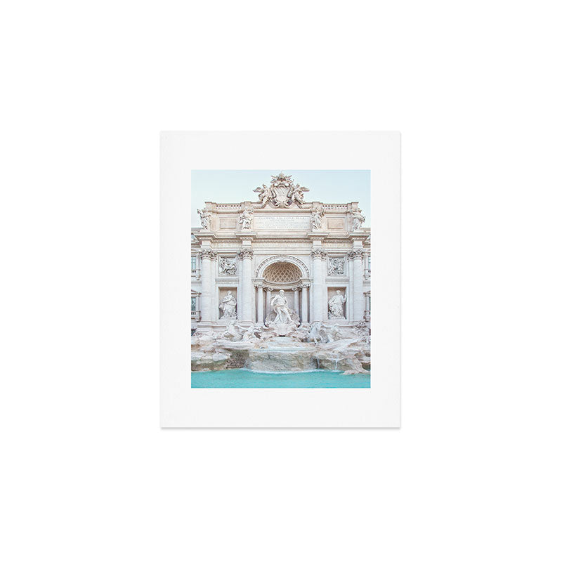 Trevi Fountain - Rome Italy Architecture, Travel Photography Art Print Gallery Image 1