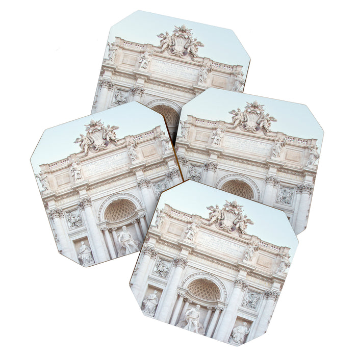 Trevi Fountain - Rome Italy Architecture, Travel Photography Coaster Gallery Image 1