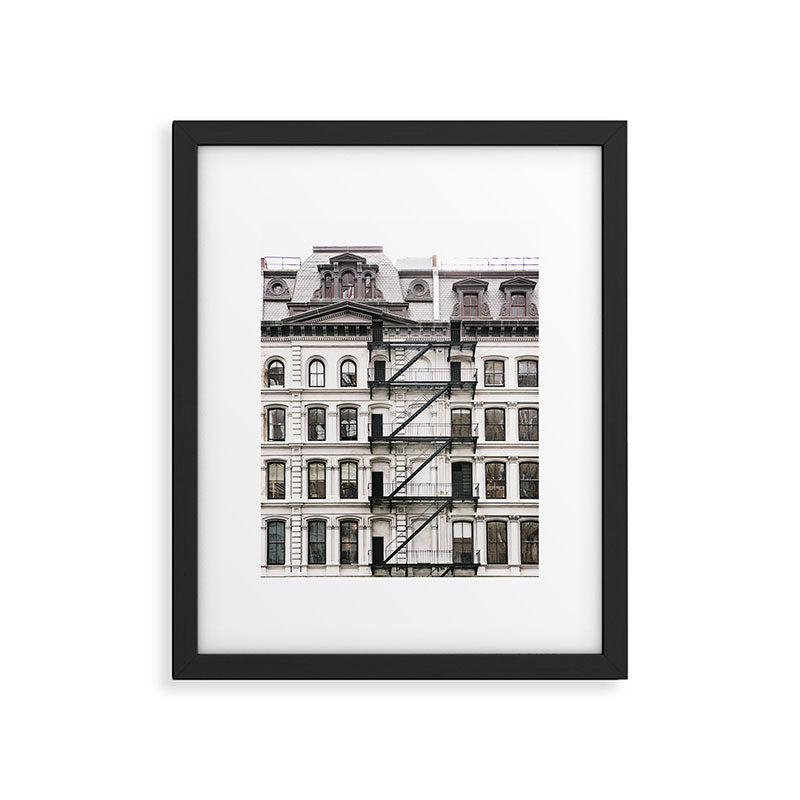 Tribeca Fire Escapes - New York City Photography Framed Art Print Gallery Image 5