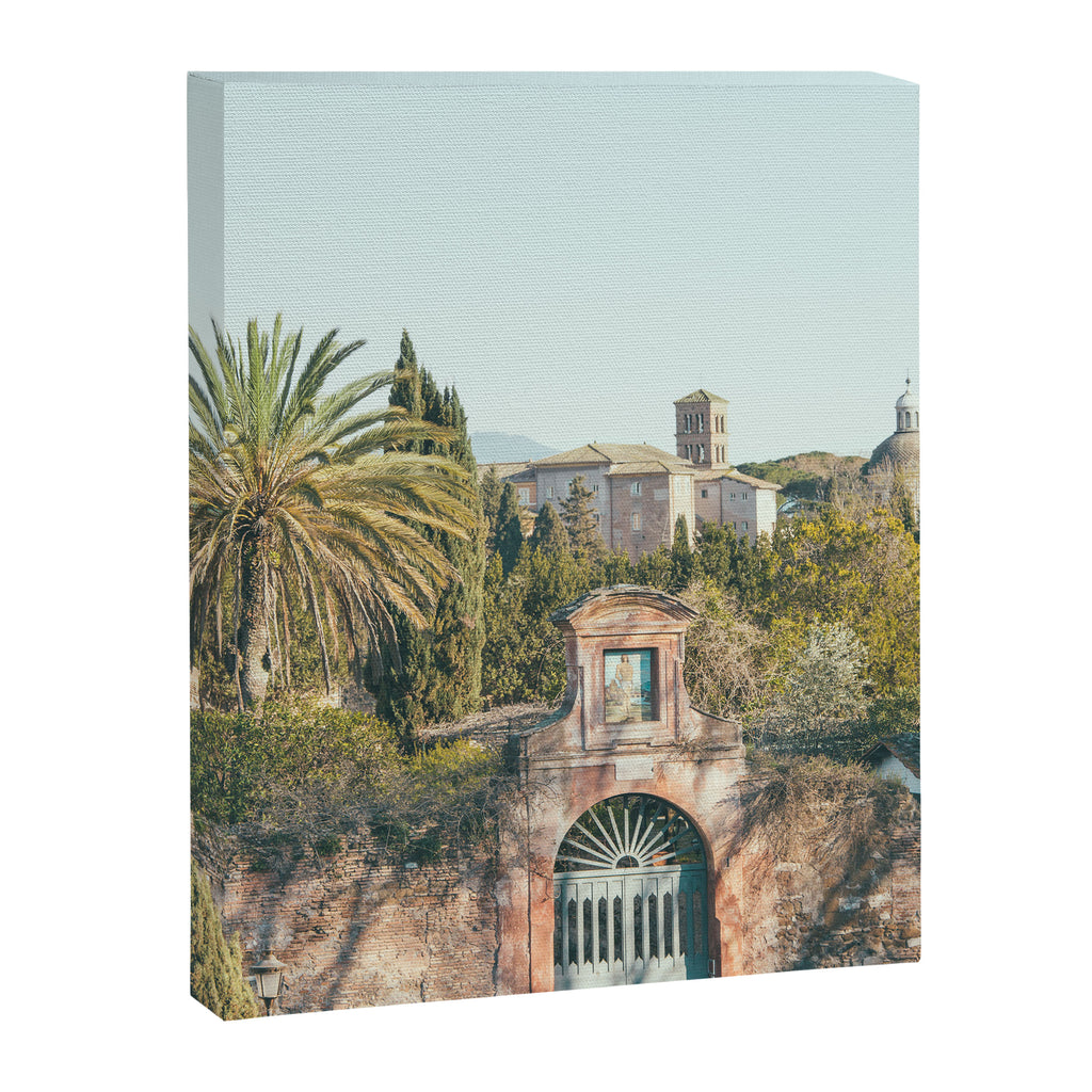 Tropical Forum - Rome Italy Travel Photography Canvas Print Gallery Image 6