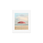 Umbrella - California Travel Photography Print - Beach Art Print Gallery Image 1