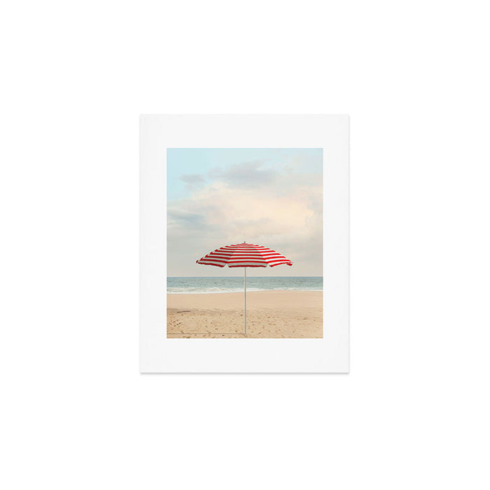 Umbrella - California Travel Photography Print - Beach Art Print Gallery Image 1