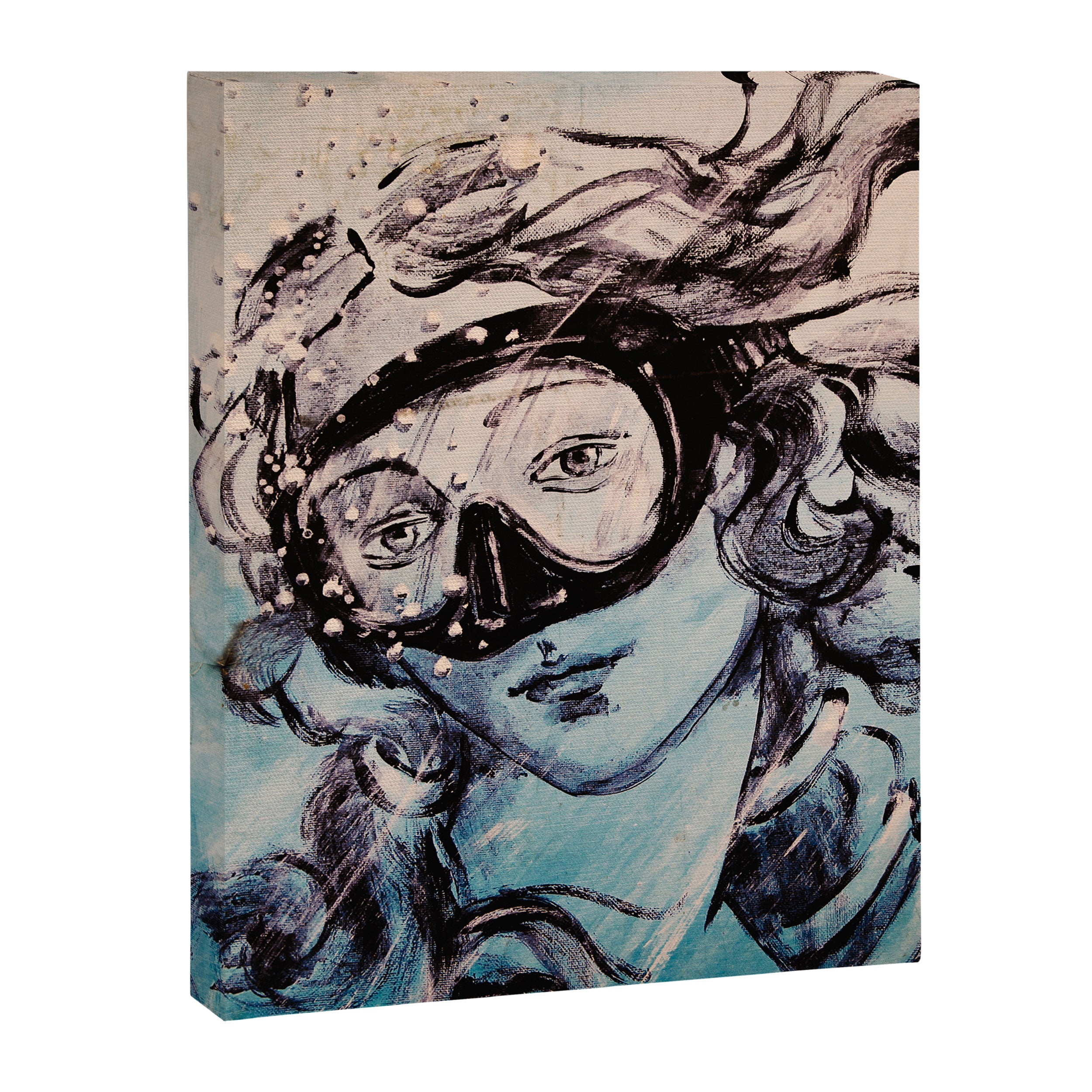 Underwater Birth of Venus Canvas Print Gallery Image 6