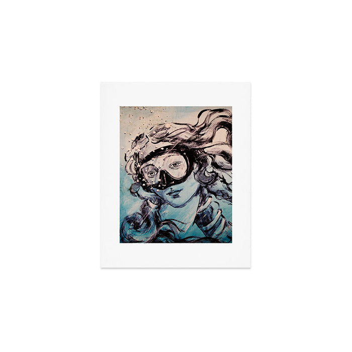 Underwater Birth of Venus Art Print Gallery Image 1