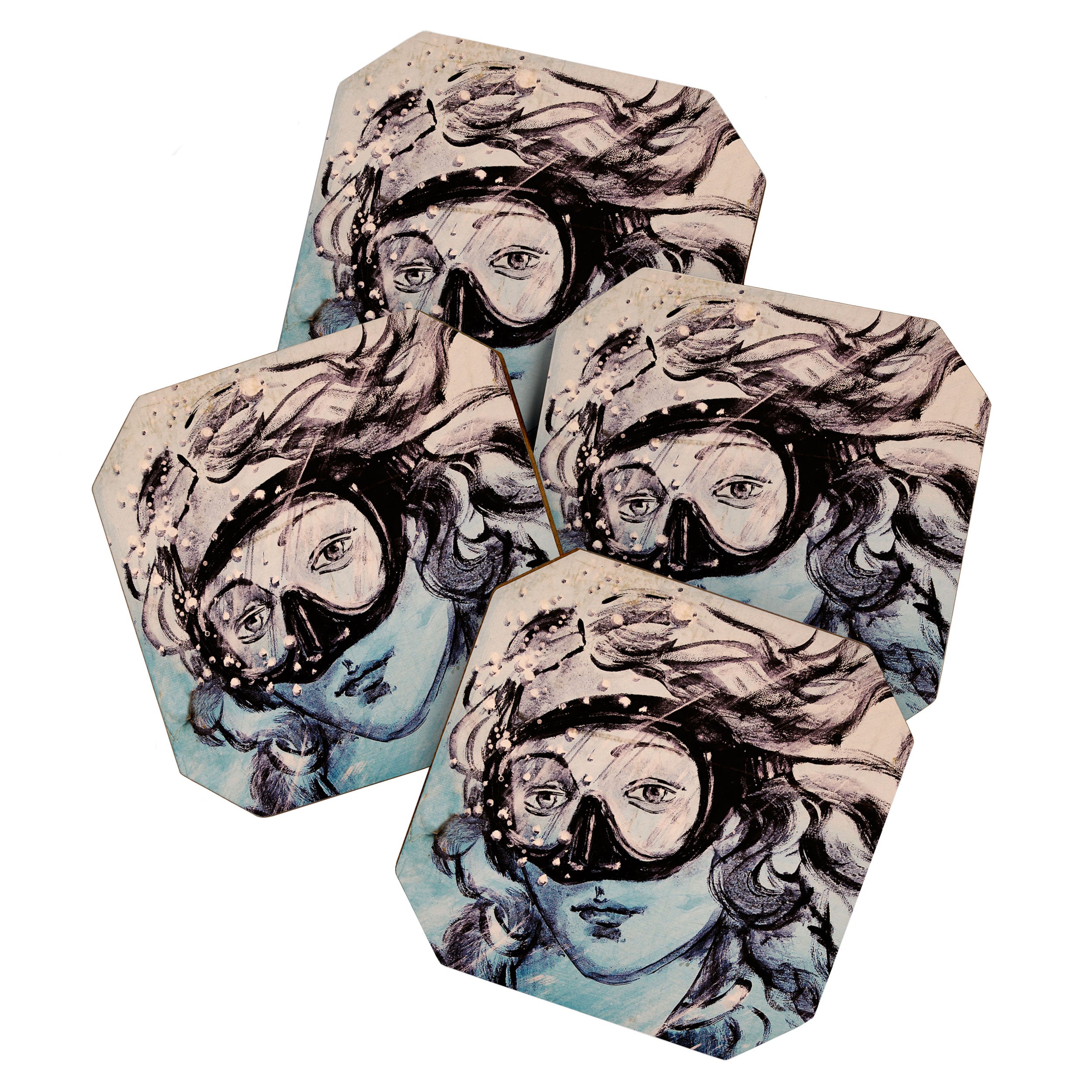 Underwater Birth of Venus Coaster Gallery Image 1