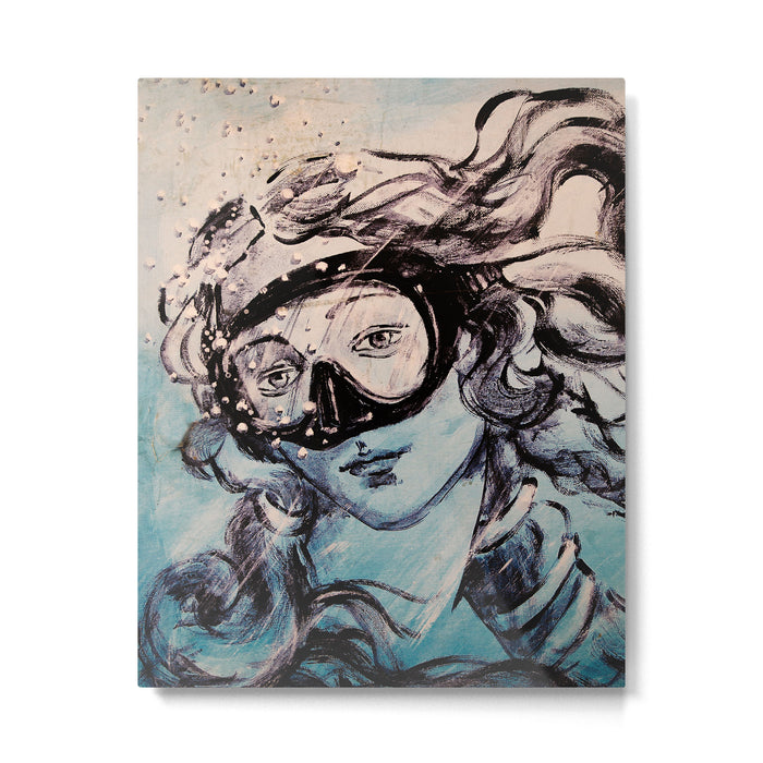 Underwater Birth of Venus Metal Print Gallery Image 1