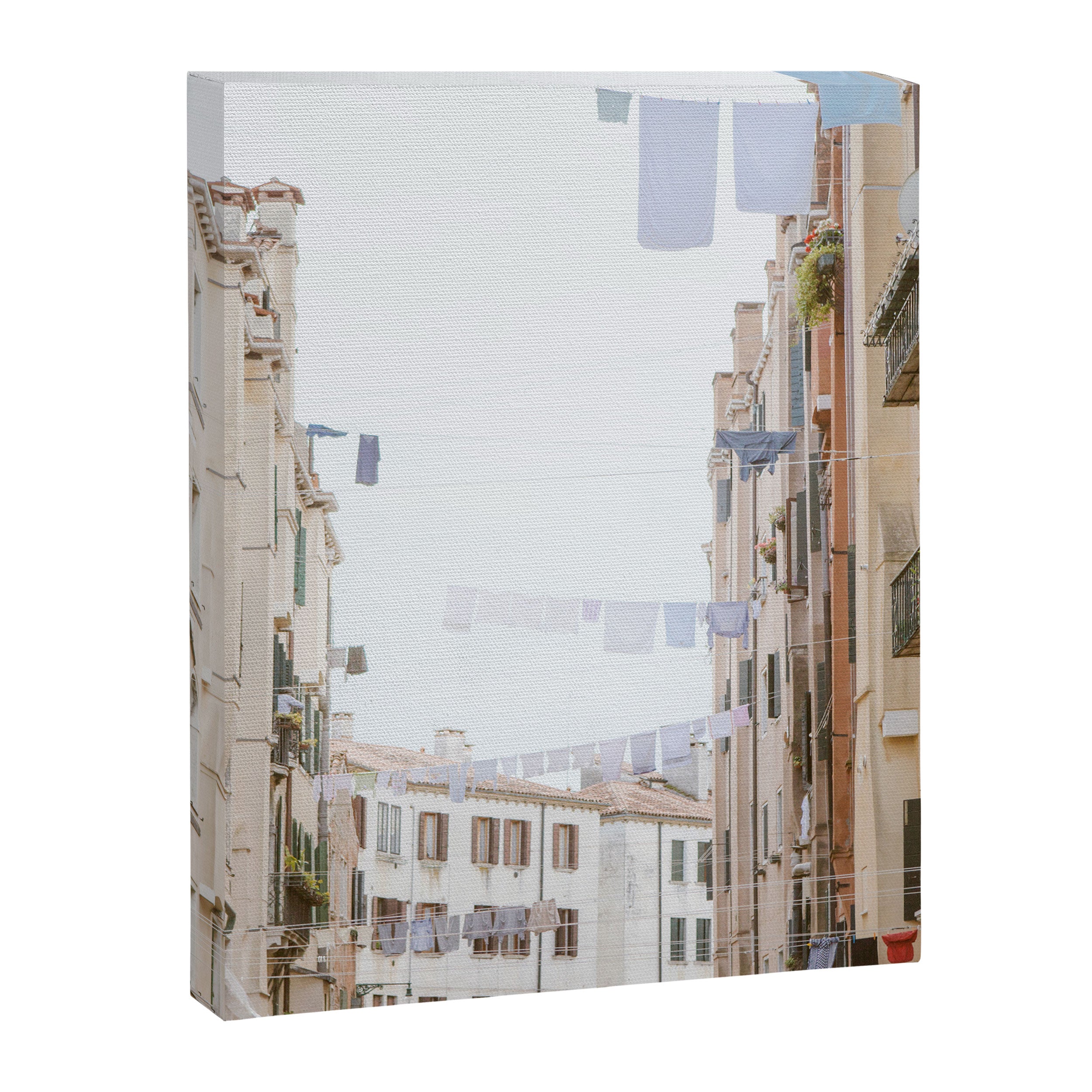 Venetian Laundry - Venice Italy Travel Photography Canvas Print Gallery Image 6