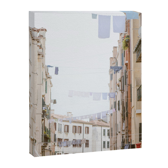 Venetian Laundry - Venice Italy Travel Photography Canvas Print Gallery Image 1