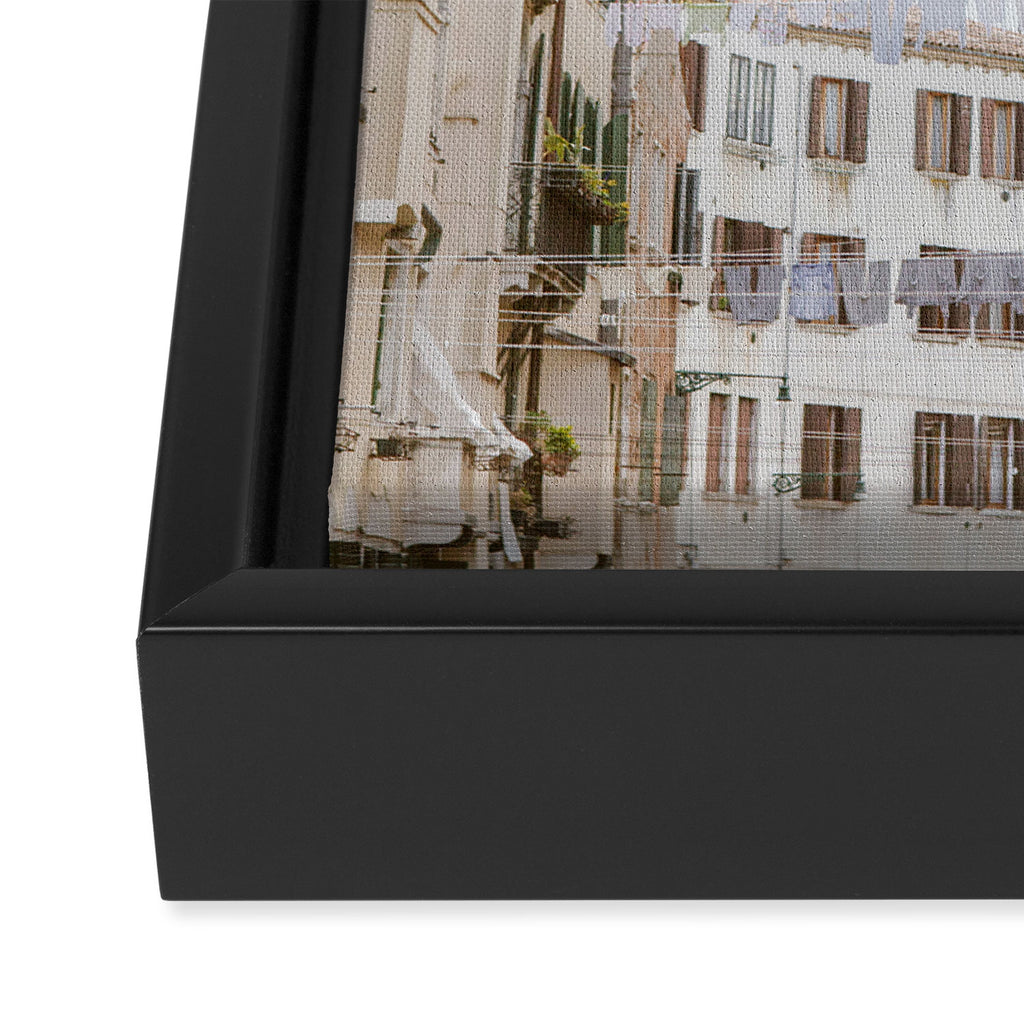 Venetian Laundry - Venice Italy Travel Photography Framed Canvas Print Gallery Image 3