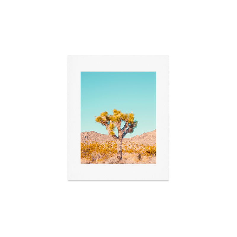 Vivid Desert - Joshua Tree Cactus Art Print Gallery Image 1