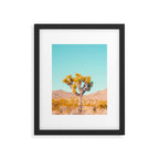 Vivid Desert - Joshua Tree Cactus Framed Art Print Gallery Image 6